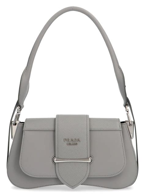 prada bags grey|grey prada handbags sale.